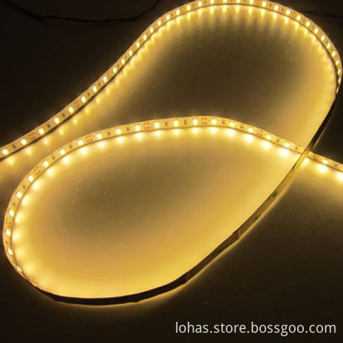 SMD2835 Flexible Strips, Yellow,8-10lm/LED, 30leds/m,long lifespan,High brightness.
